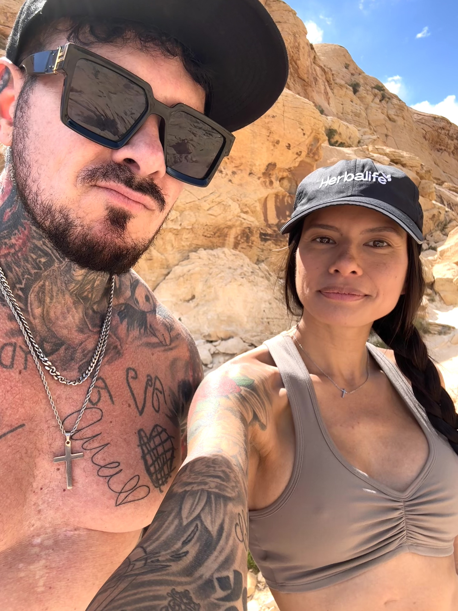 Dave with a client at Red Rock